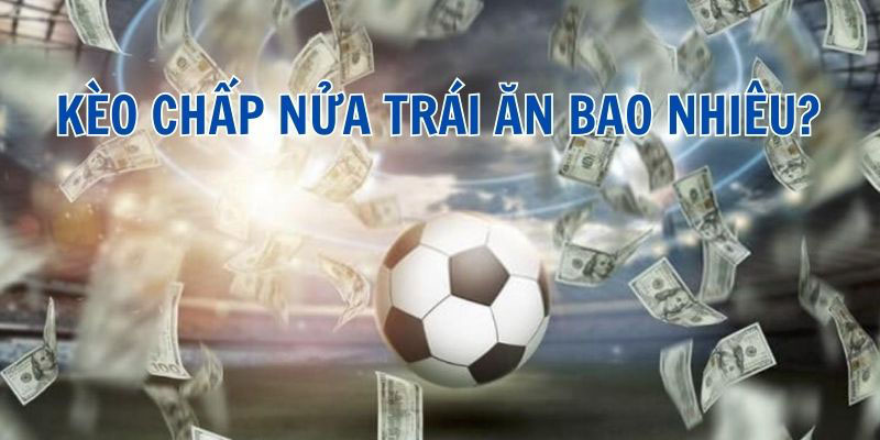 Chấp Nửa Trái Trong Bóng Đá - Bật Mí Cách Chọn Kèo Cơ Bản 2 Cách tính tiền chấp 1/2 trái cụ thể cho người mới