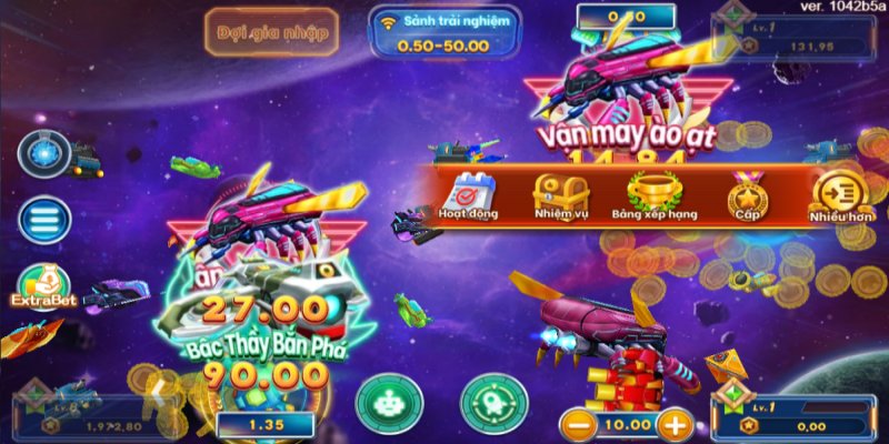 Bắt Cá Vũ Trụ - Trải Nghiệm Game Bắn Cá Trên Nền Tảng MB66 4 Lưu ý để newbie giành chiến thắng game Bắt Cá Vũ Trụ MB66