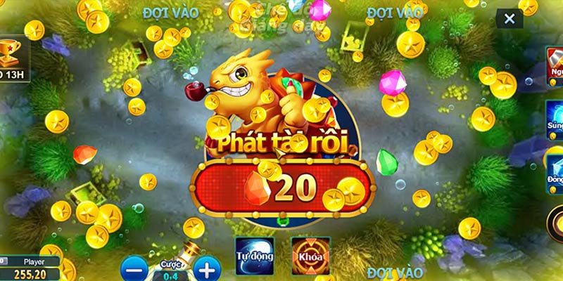 Vương Giả Đánh Cá - Tựa Game Bắn Cá Ăn Khách Nhất Tại MB66 3 Xác định chuẩn mục tiêu trước khi xả đạn để tiêu diệt cá nhanh nhất