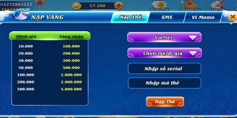Bắn Cá Ăn Xu - Trò Chơi Hấp Dẫn Nhiều Ngư Thủ Trải Nghiệm 3 Giao dịch nhanh chóng và hỗ trợ qua nhiều phương thức thuận tiện