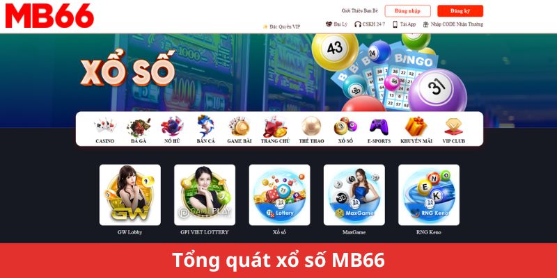 Bí Mật Xổ Số MB66 - Khám Phá Chiến Thuật Để Trúng Lớn 1 Tổng quát xổ số MB66